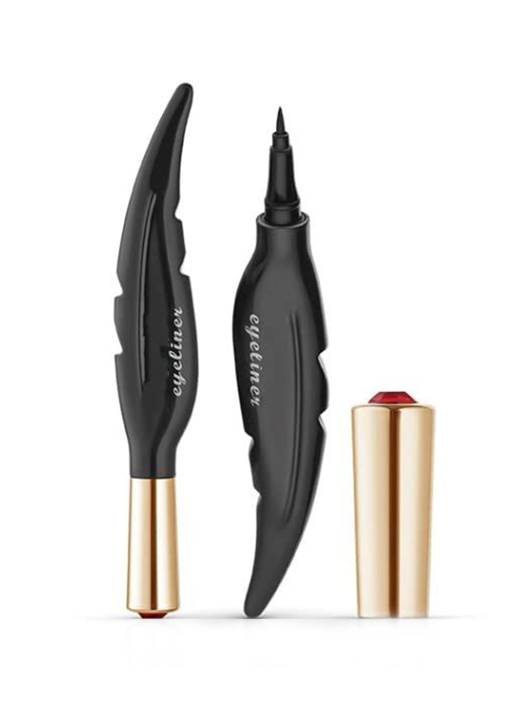 VBA 24 Hours Waterproof Long Lasting Wing Look Feather Eyeliner - Black - 2.5 g-picture-5