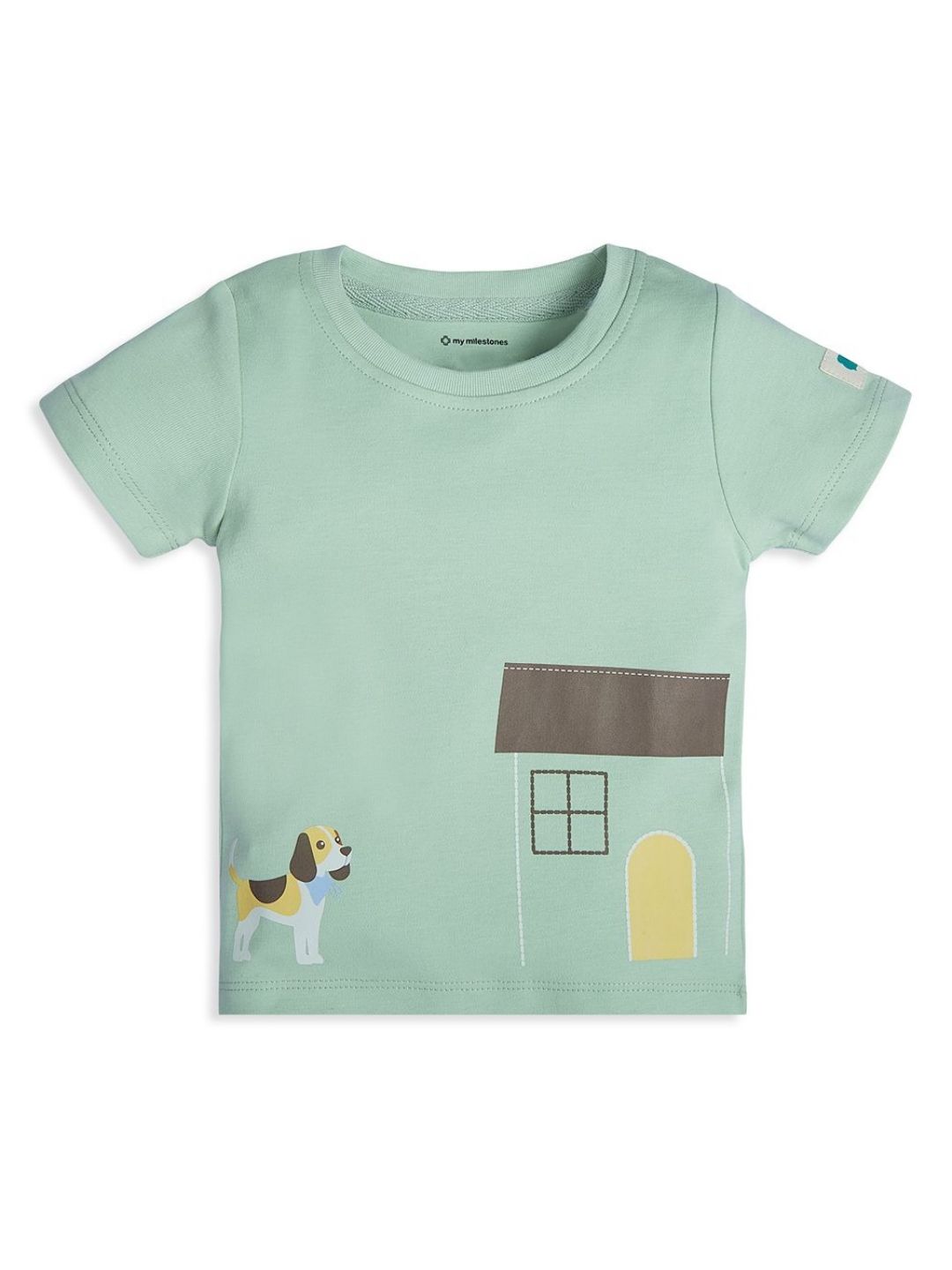 My Milestones Boys Printed T-shirt-picture-36