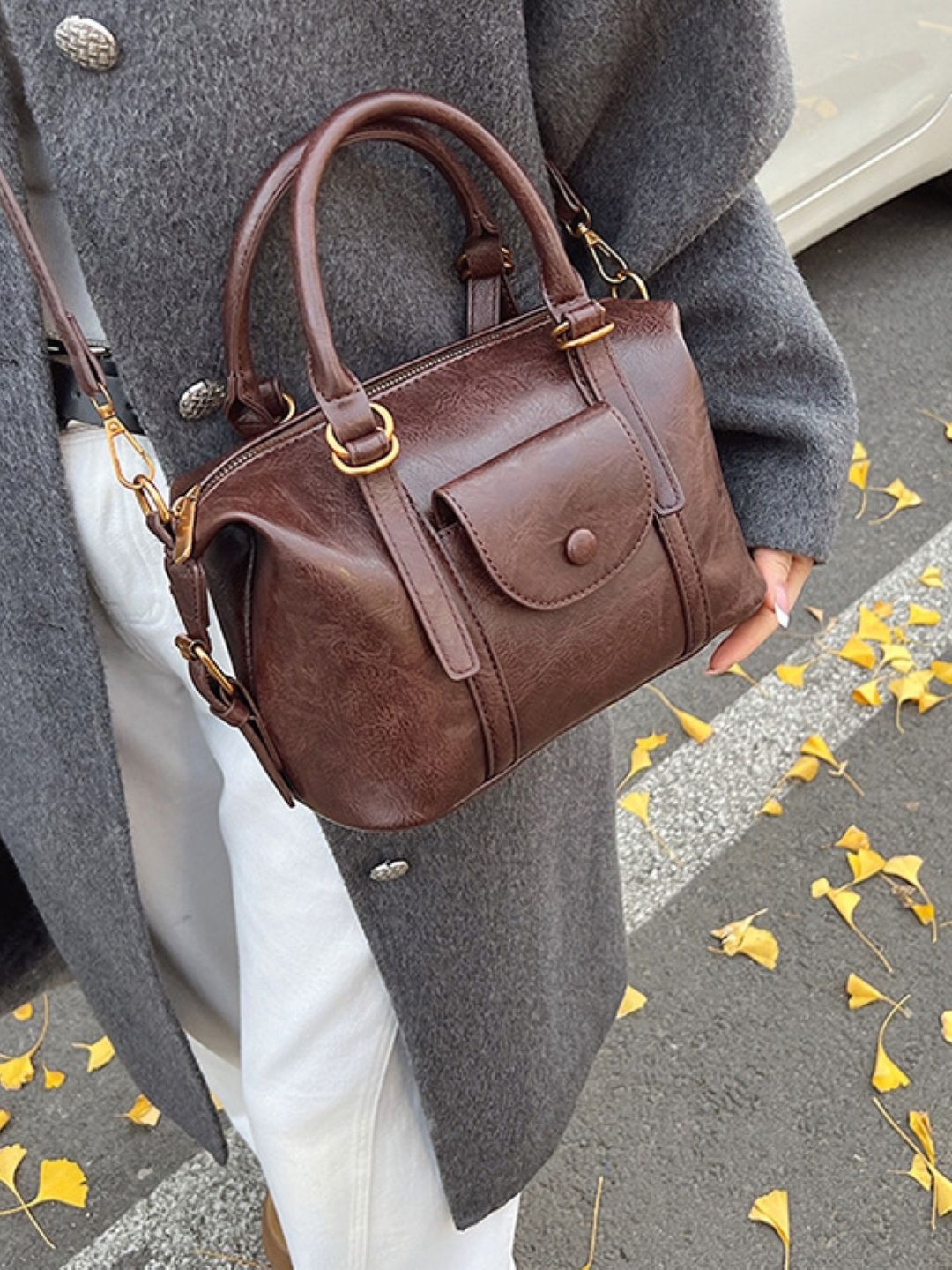 corsica DressBerry PU Structured Sling Bag-picture-36