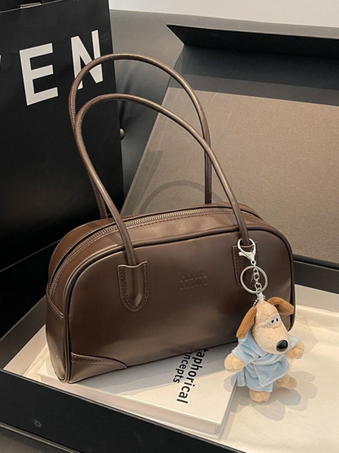 corsica DressBerry PU Structured Shoulder Bag-picture-15