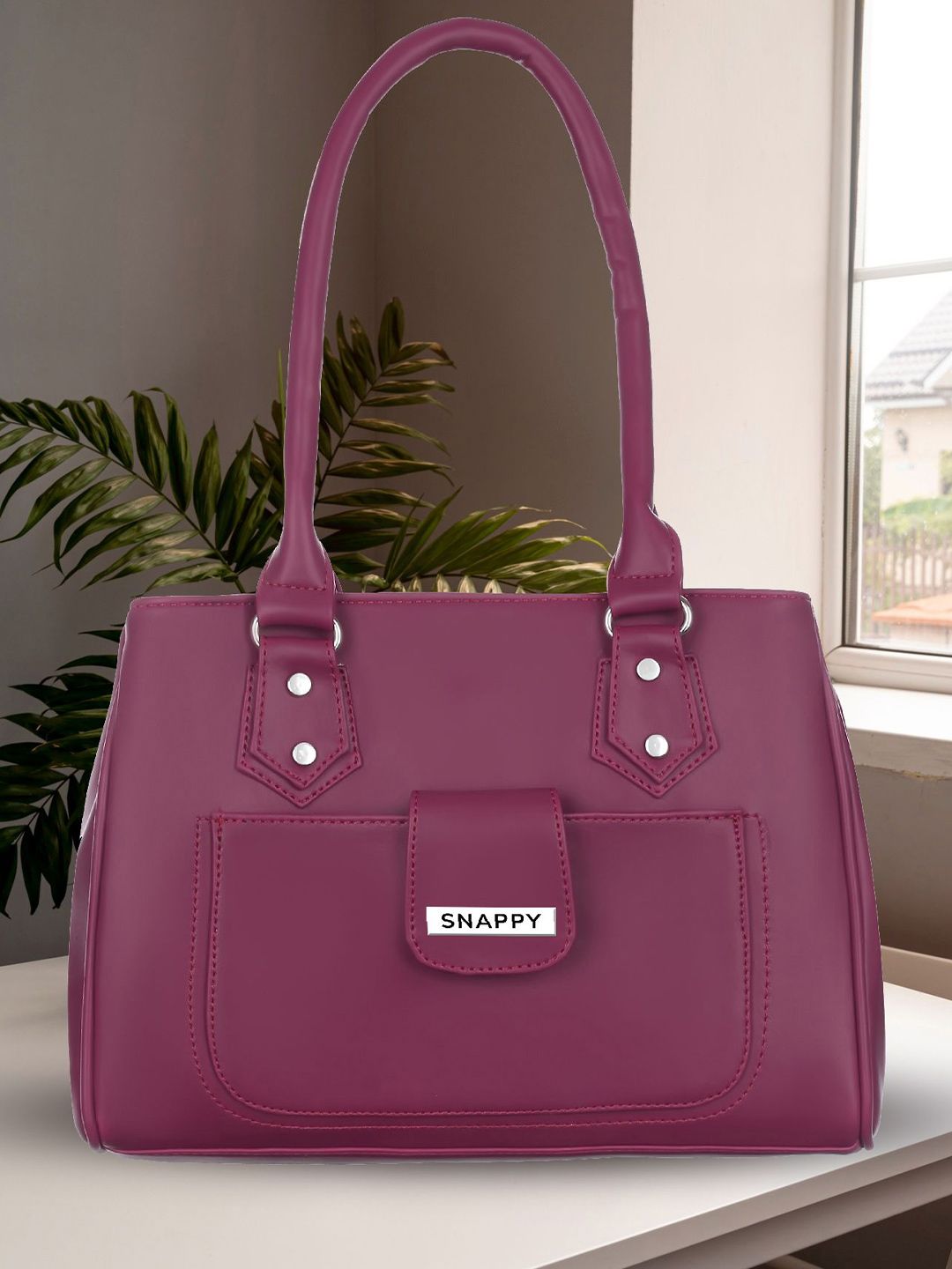 SNAPPY Structured Shoulder Bag-picture-16