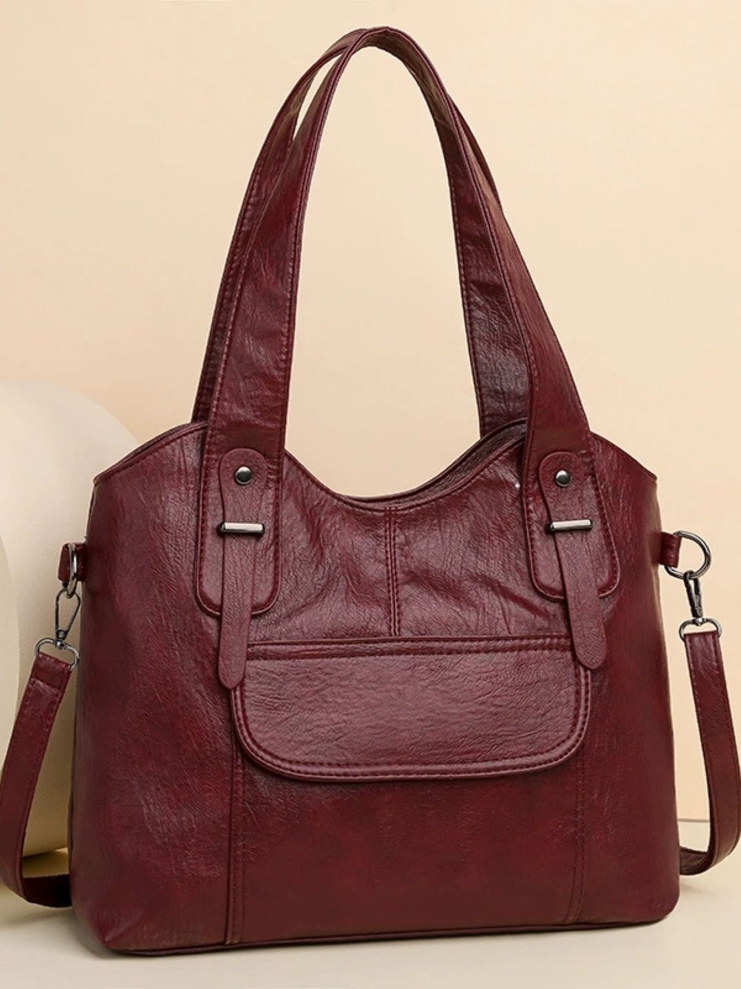 corsica DressBerry PU Structured Shoulder Bag-picture-35