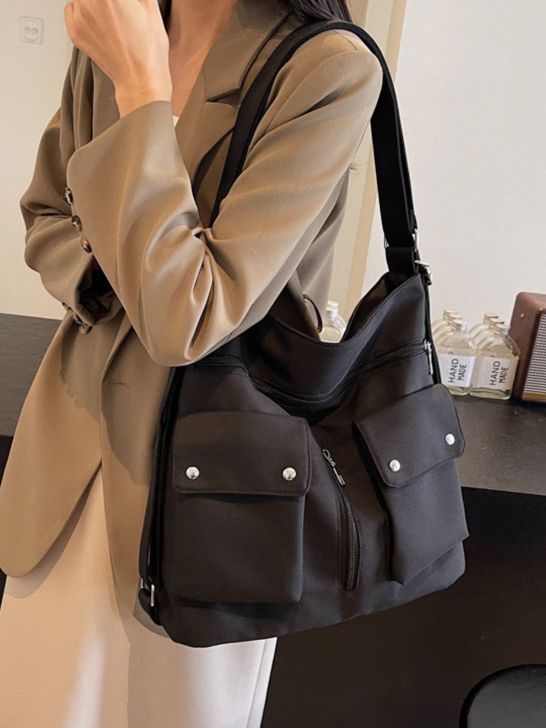 corsica DressBerry PU Structured Shoulder Bag-picture-19