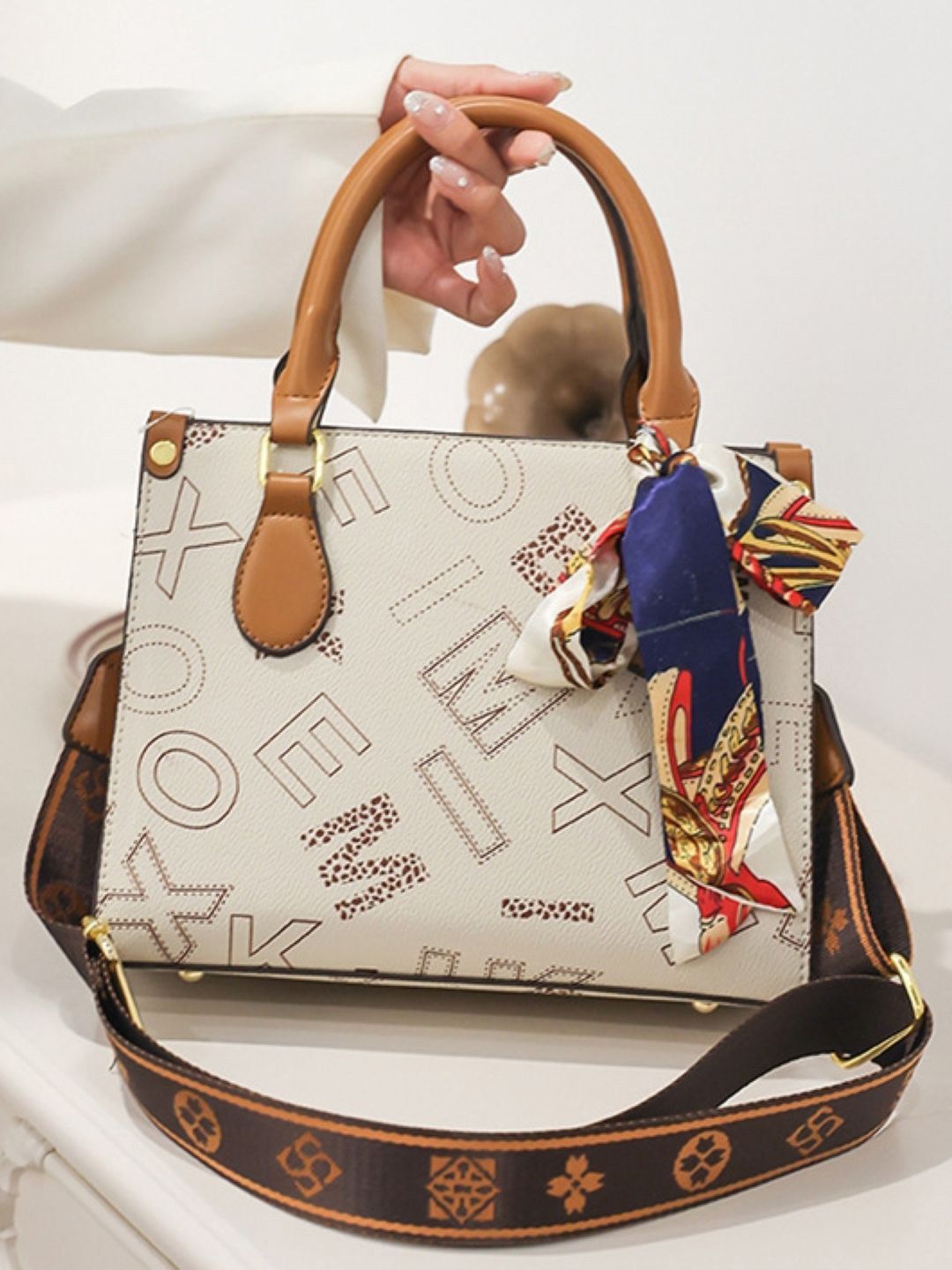 corsica DressBerry PU Structured Shoulder Bag-picture-12