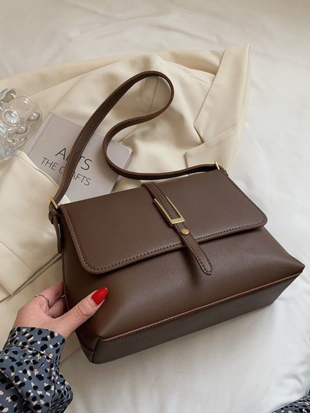 corsica DressBerry PU Structured Shoulder Bag-picture-23