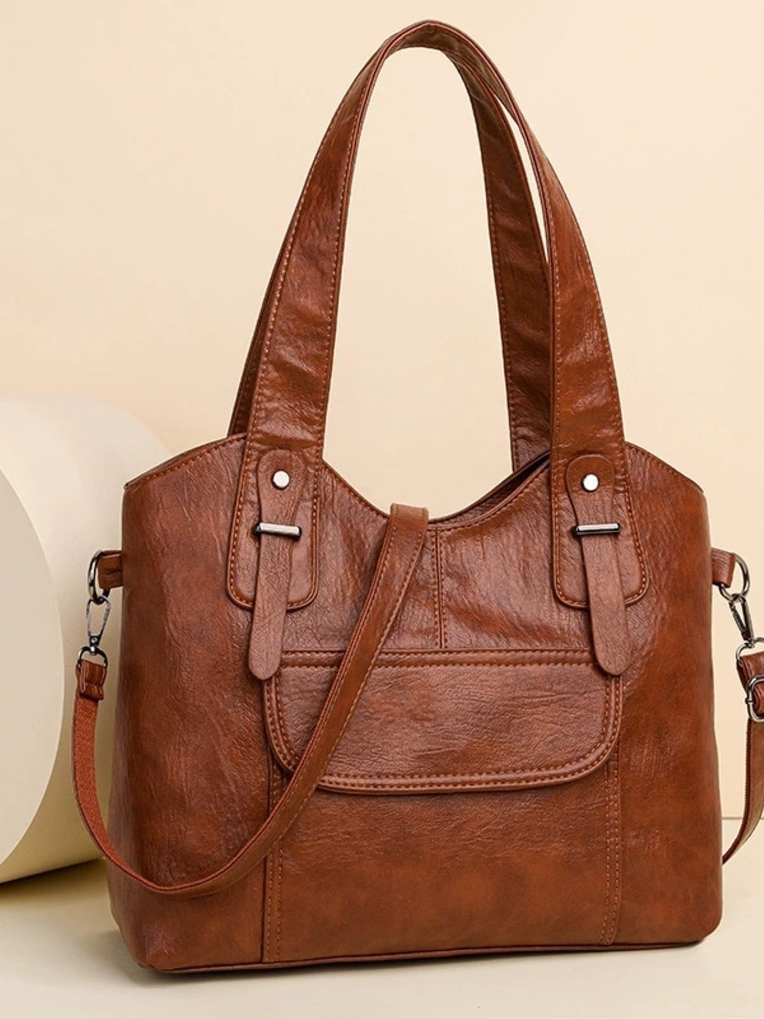 corsica DressBerry PU Structured Shoulder Bag-picture-30