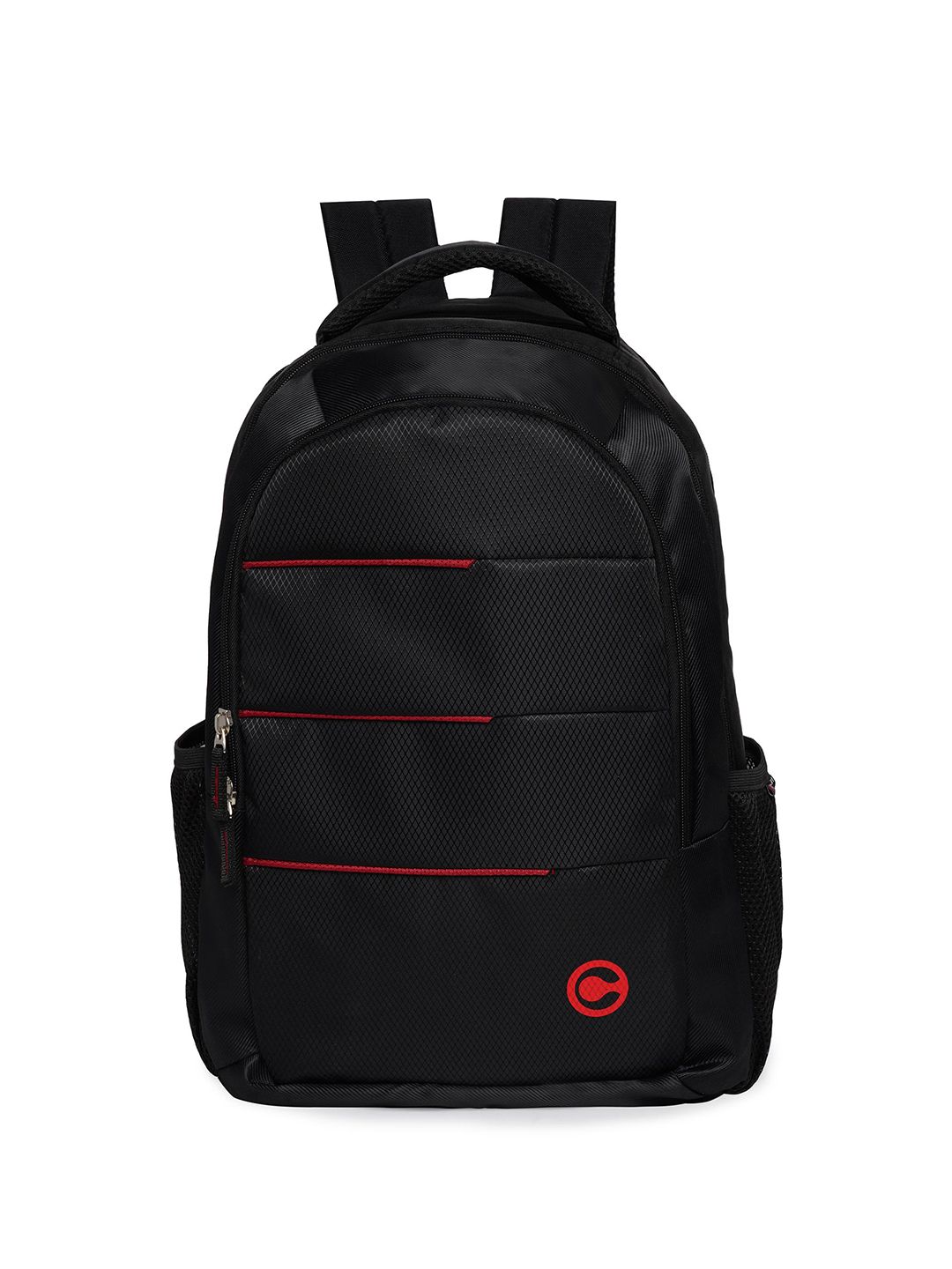 Citizen Unisex Brand Logo Contrast Detail Backpack with Reflective Strip-picture-25