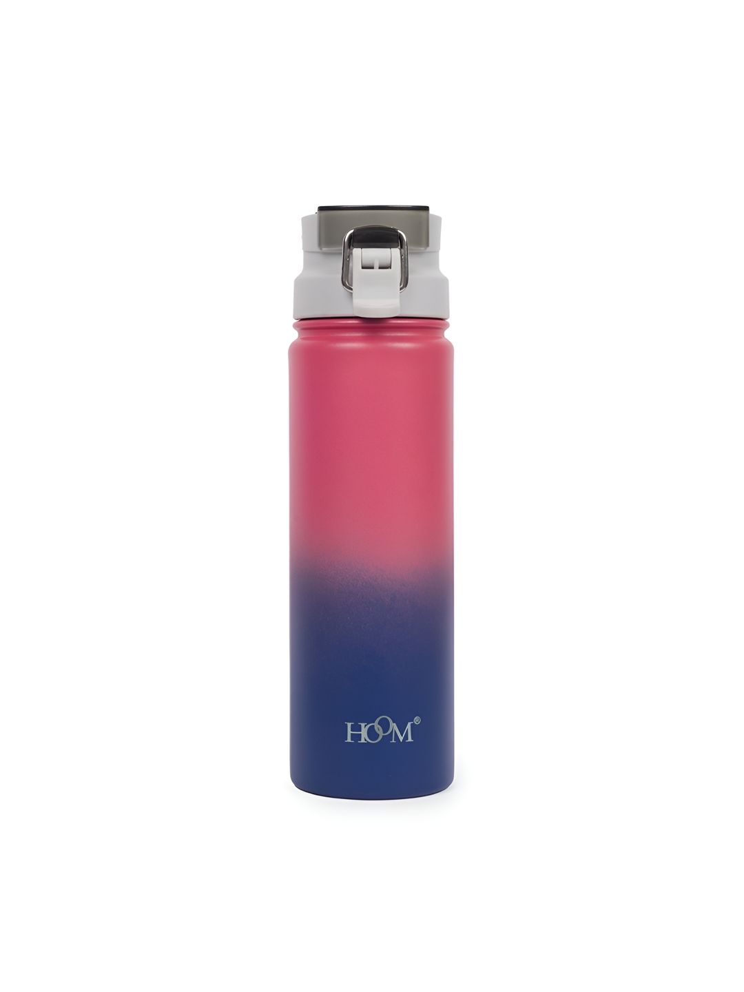 HOOM Pink & Black Single Stainless Steel Colourblocked Double Wall Vacuum Water Bottle-picture-26
