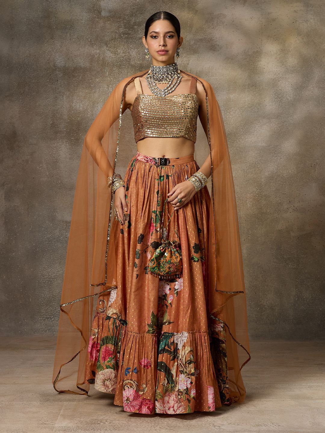 Rivaar By Rocky Star Ready to Wear Lehenga & Blouse-image-48