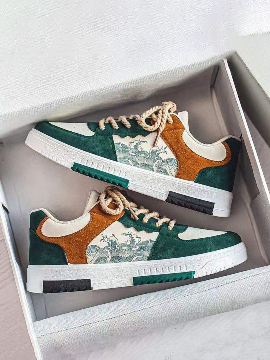 Ifah Women Colourblocked Sneakers-image-10