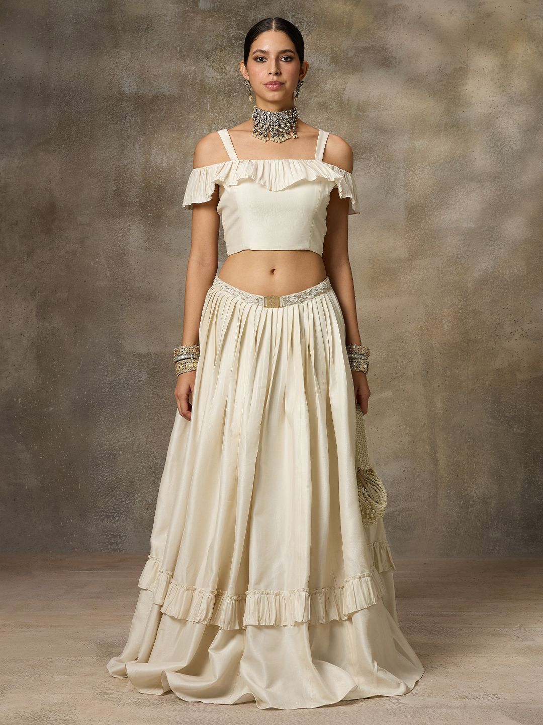 Rivaar By Rocky Star Ready to Wear Lehenga & Blouse-image-7