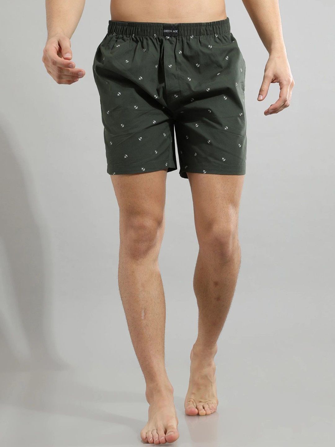 GREEN AGE Men Printed Pure Cotton Boxers GABOX703S-picture-31