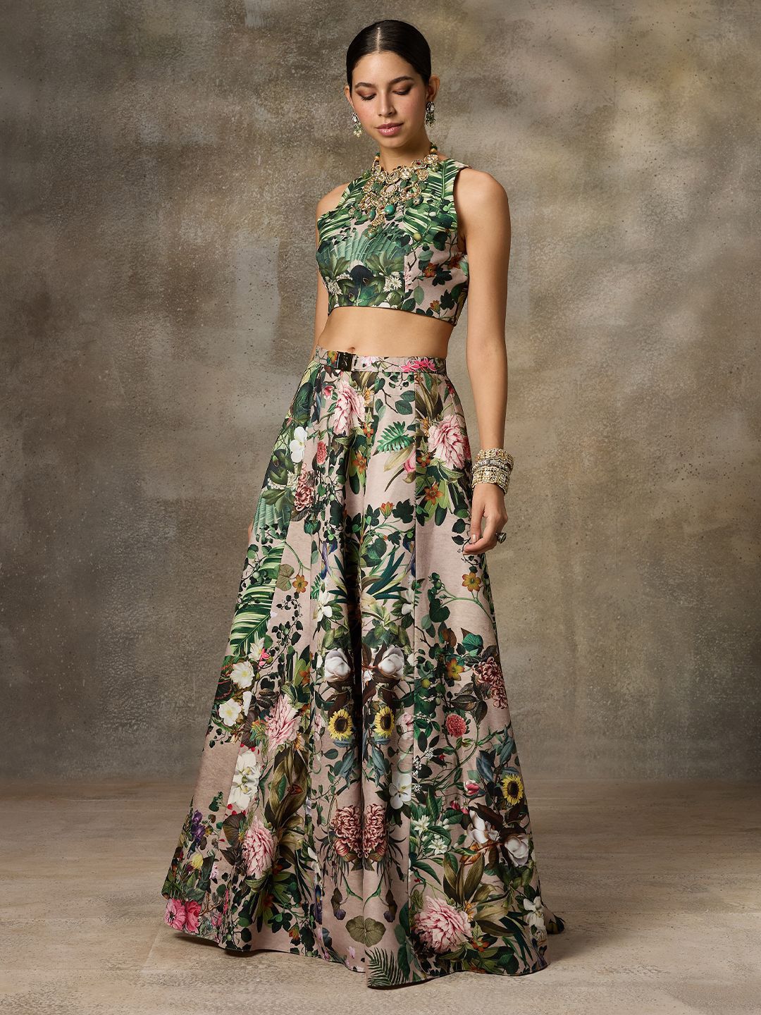 Rivaar By Rocky Star Ready to Wear Lehenga & Blouse-image-10