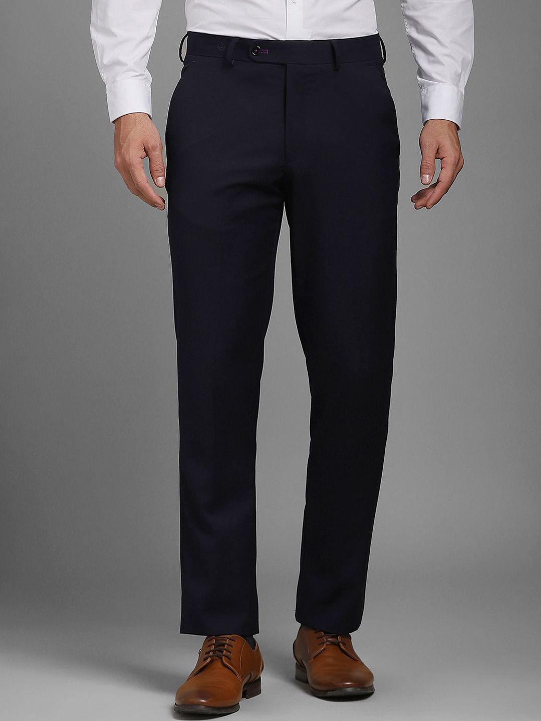 Luxure by Louis Philippe Men Slim Fit Trousers-picture-36