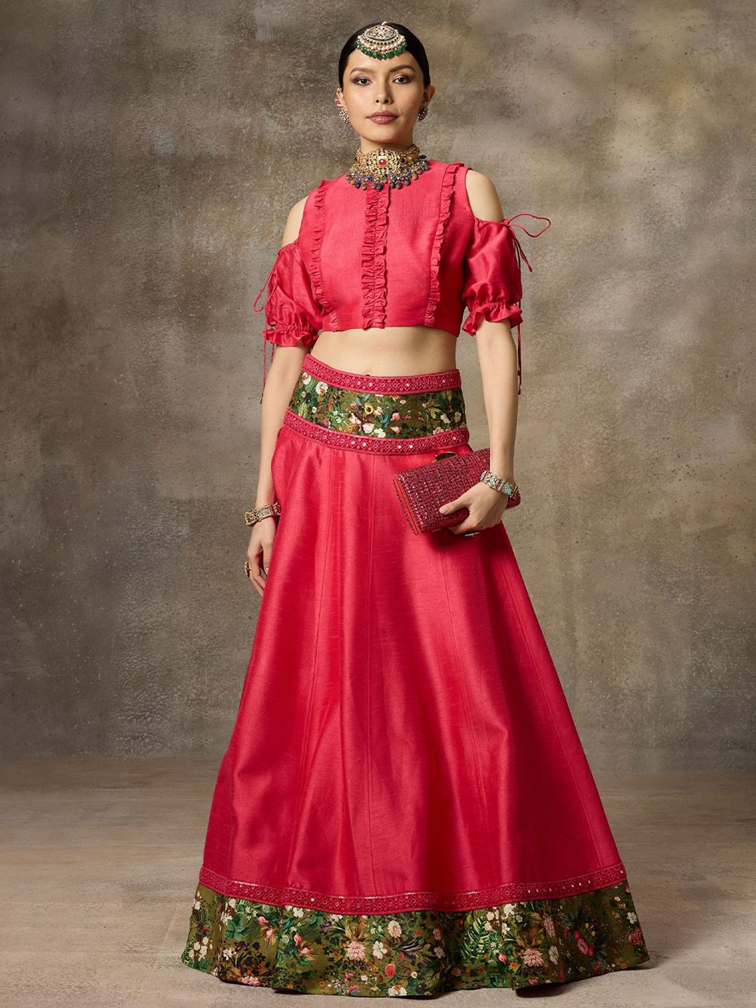 Rivaar By Rocky Star Ready to Wear Lehenga & Blouse-image-13