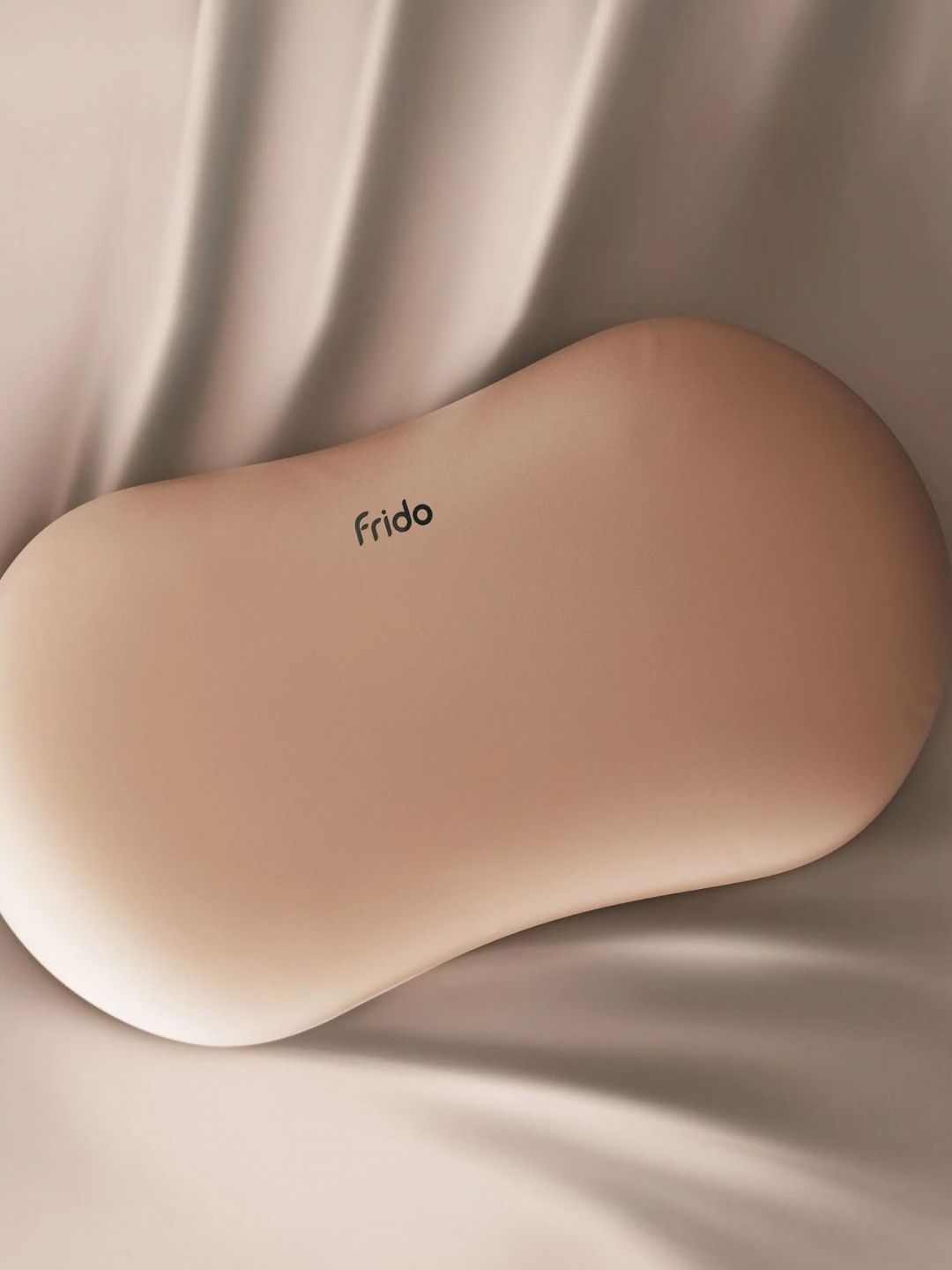 FRIDO Brown Memory Foam Filled Faux Velvet Breathable Sleep Pillow-picture-23