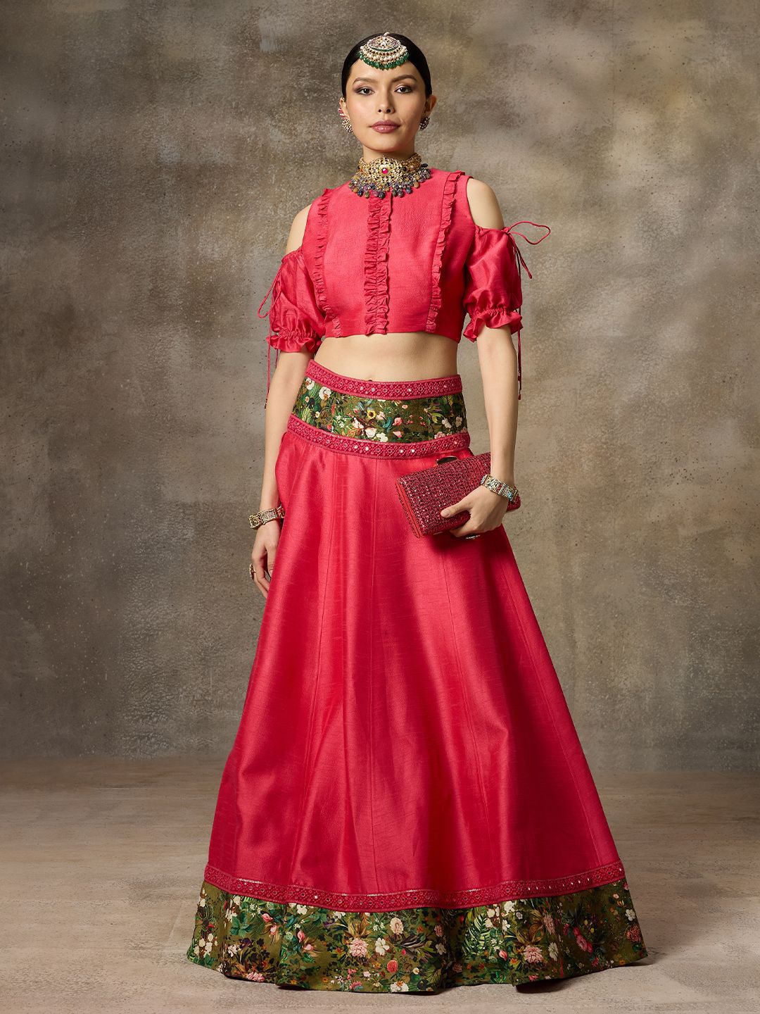 Rivaar By Rocky Star Ready to Wear Lehenga & Blouse-image-19