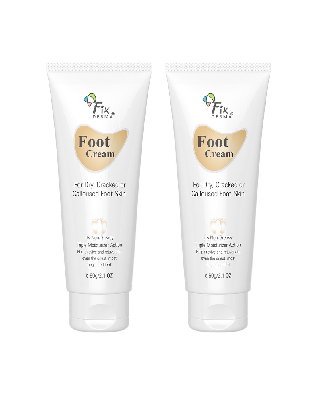 FIXDERMA Set of 2 Heel Repair Foot Cream for Dry & Cracked Feet - 60 g each-image-21