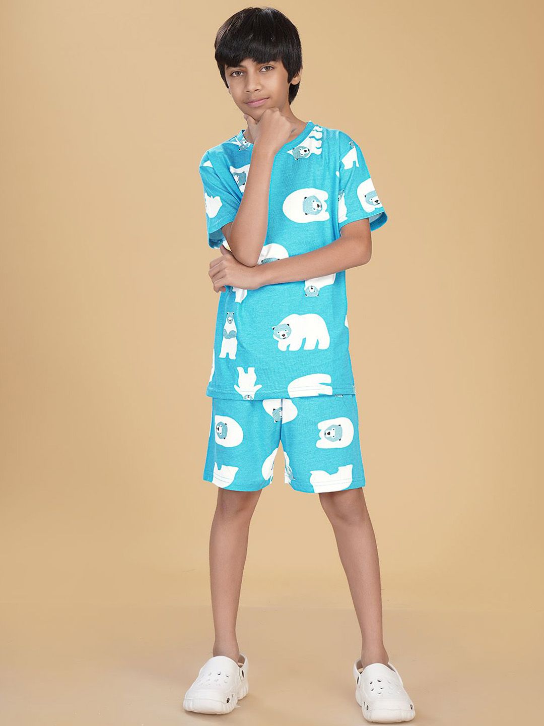 Ninos Dreams Boys Printed Night suit