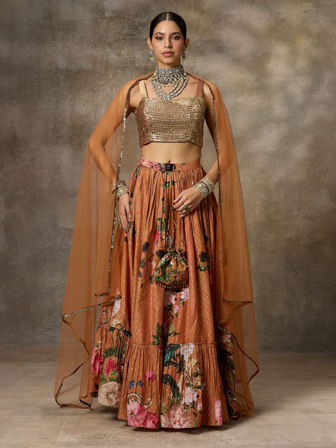 Rivaar By Rocky Star Ready to Wear Lehenga & Blouse-image-45