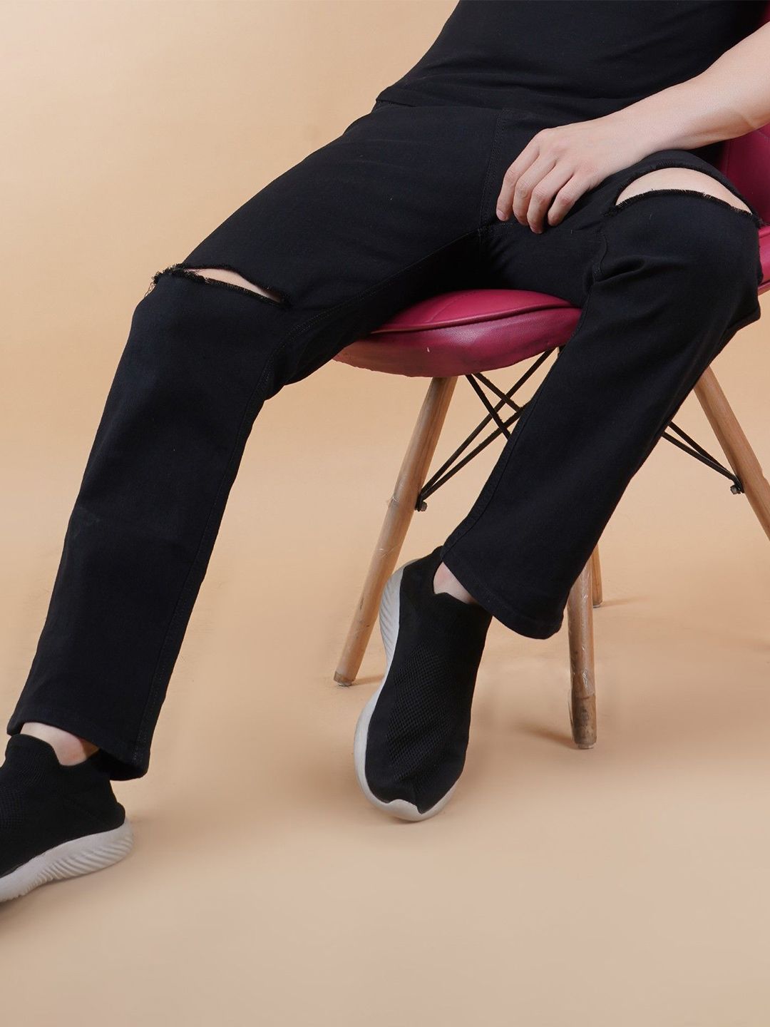 Metronaut Men Classic Low Distress Jeans-picture-19