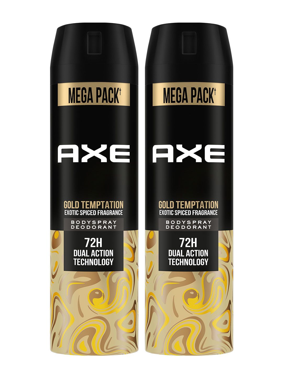 AXE Men Set of 2 Gold Temptation Long Lasting Deodorant Bodyspray - 215 ml each-picture-44