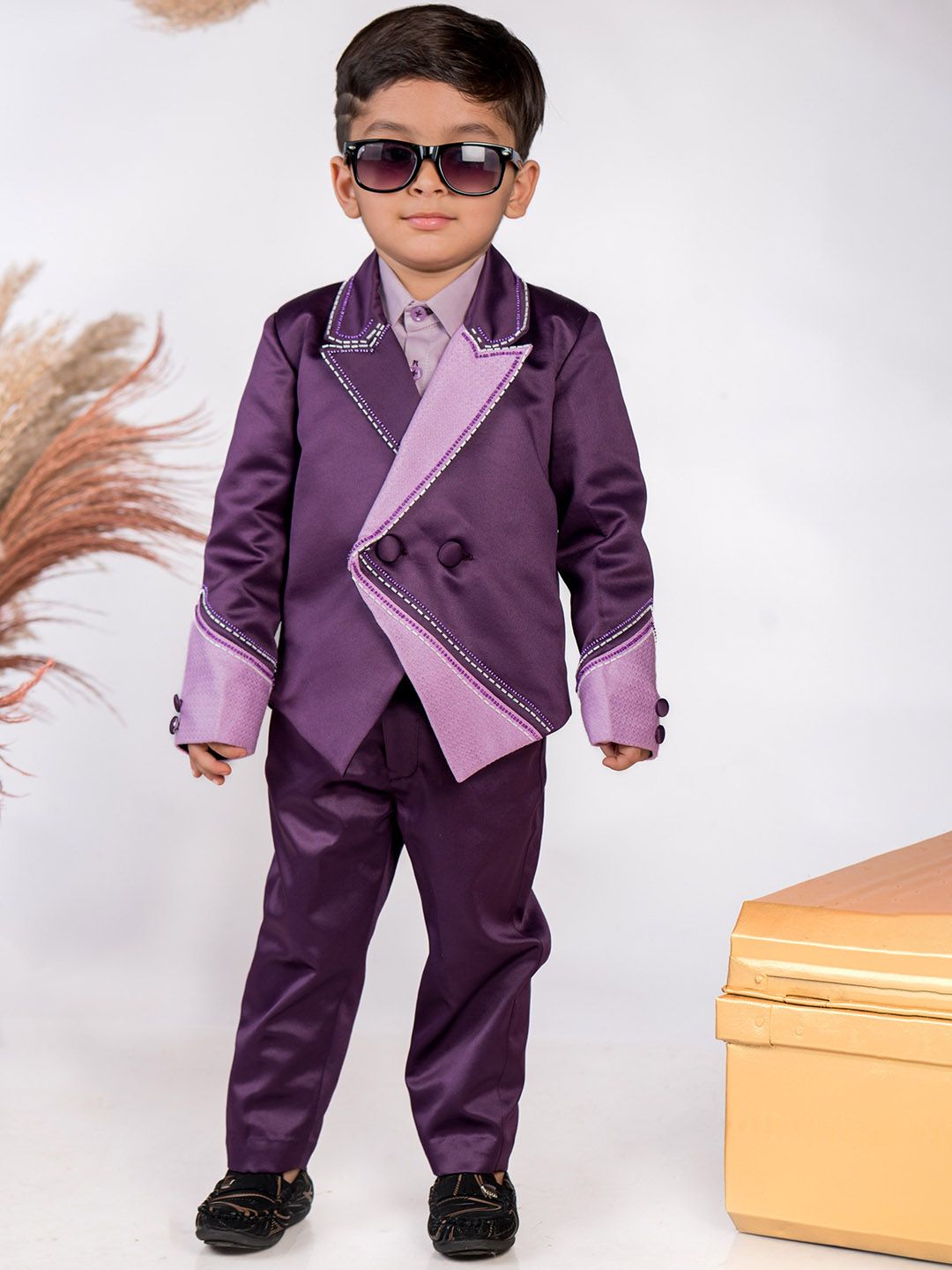 TOPLOVE Boys Three Piece Suits-image-3