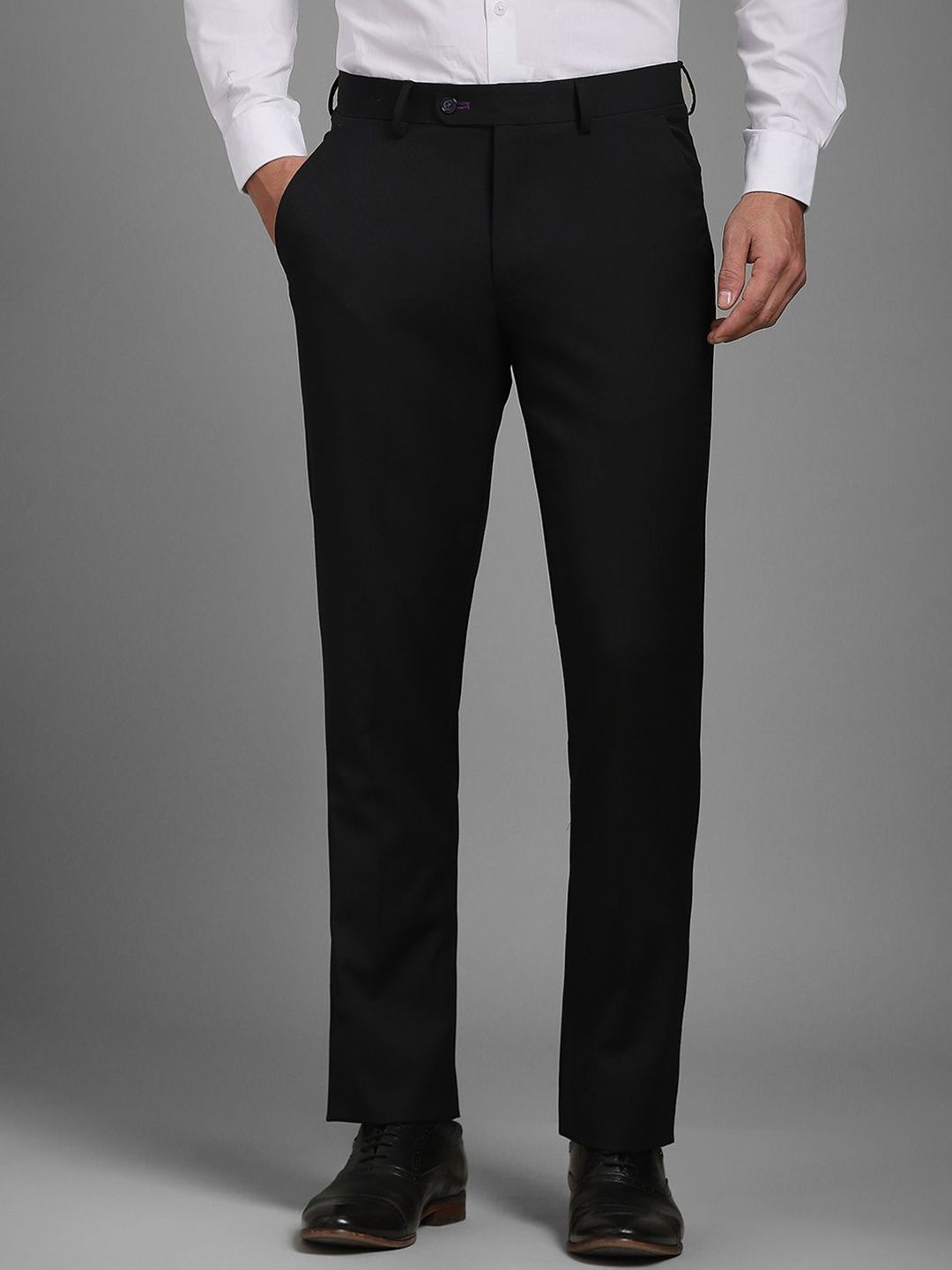 Luxure by Louis Philippe Men Slim Fit Trousers-picture-39