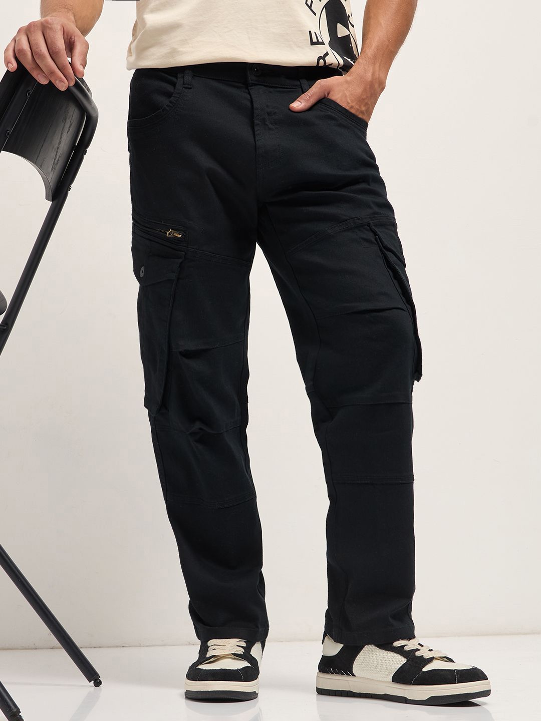 THE BEAR HOUSE Men Straight Fit Stretchable Jeans