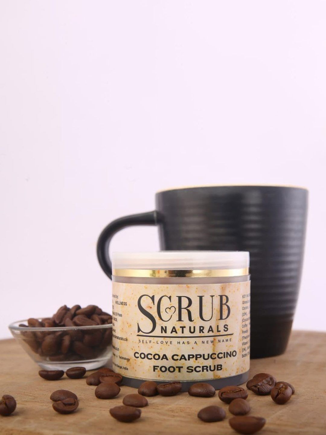 SCRUB NATURALS Cocoa Cappuccino Foot Scrub- 100 g-image-1