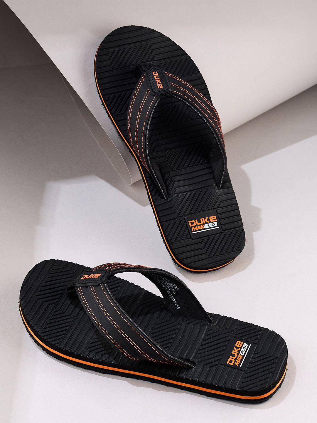 Duke Men Self Design Thong Flip-Flops-image-6