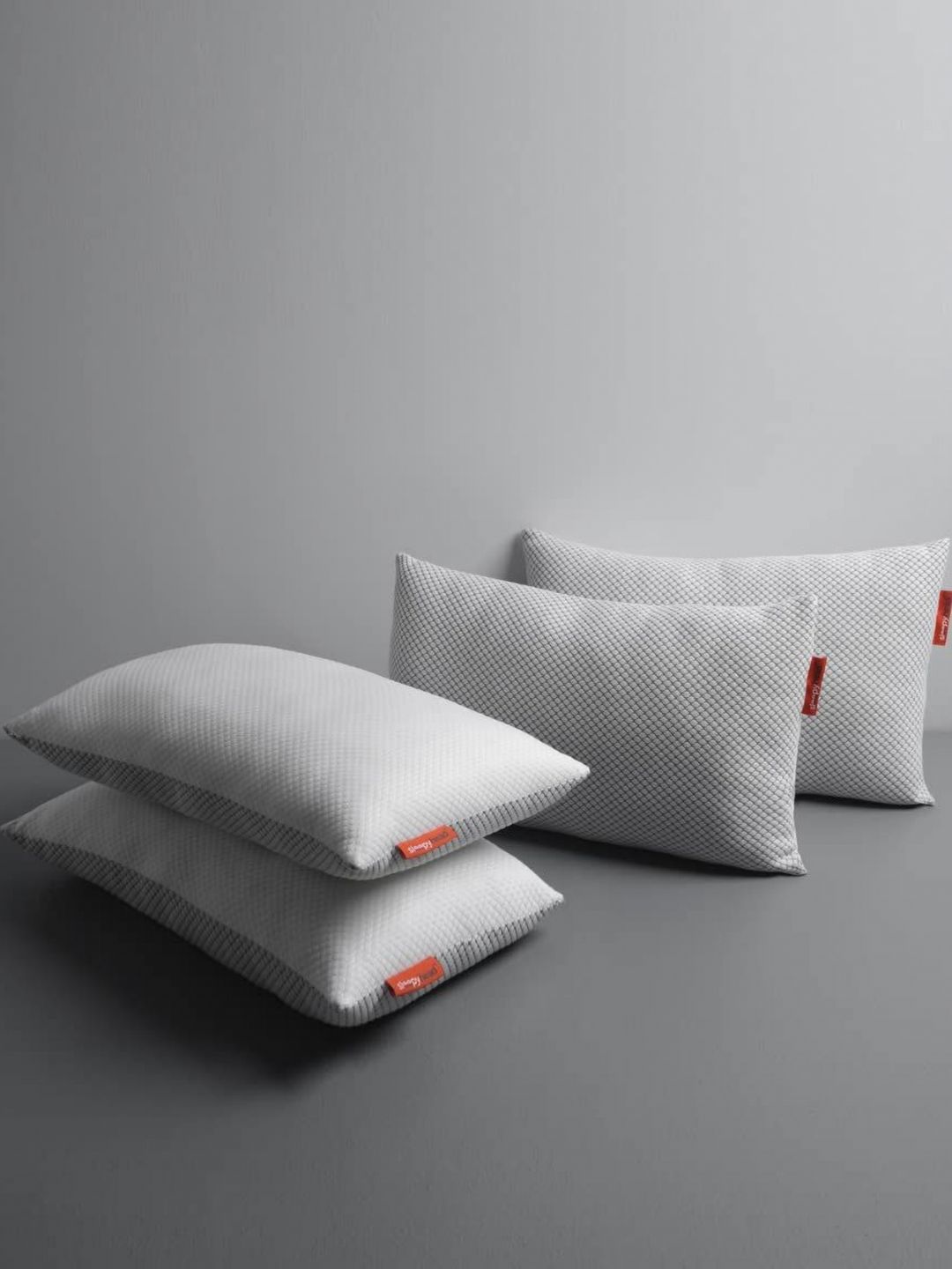 Sleepyhead White 4 Pieces Fibre Filled Breathable Sleep Pillows-image-36