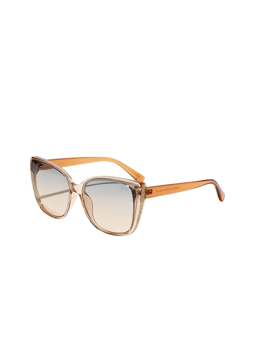 Vintage Women Oversized Sunglasses with UV Protected Lens Myriad Col 333-image-48