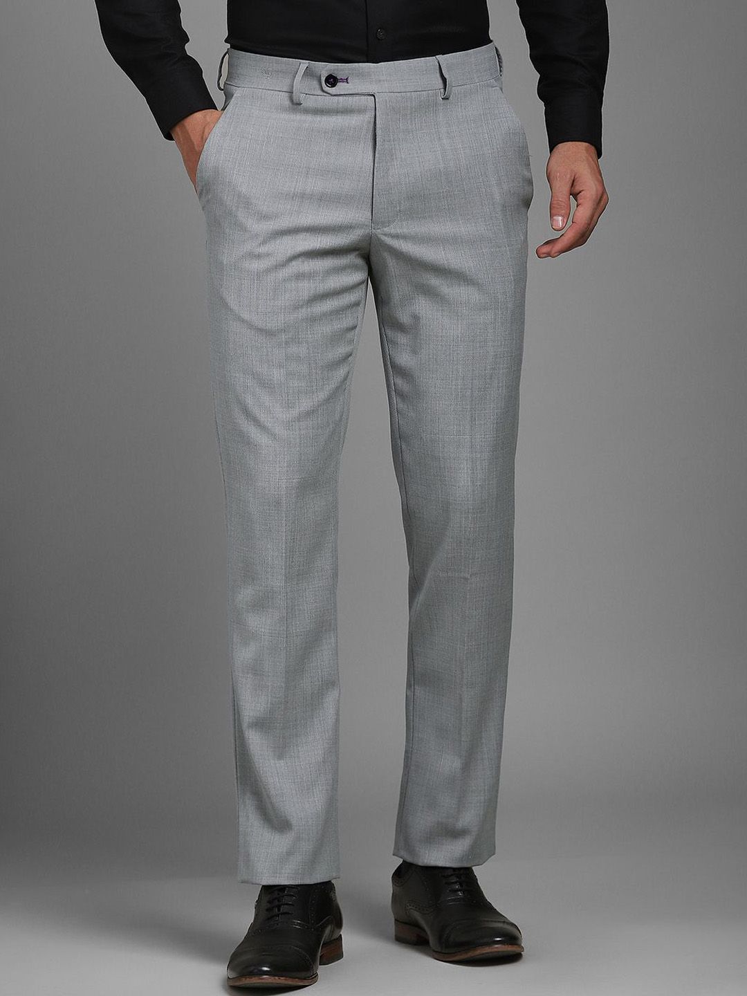 Luxure by Louis Philippe Men Slim Fit Trousers-picture-38