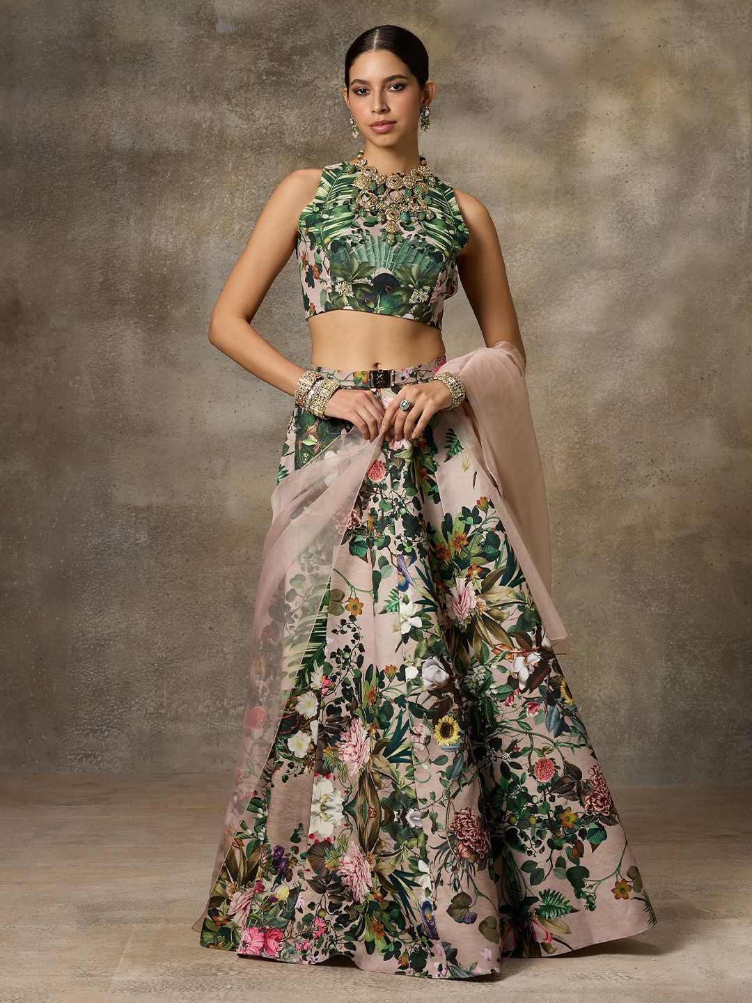 Rivaar By Rocky Star Ready to Wear Lehenga & Blouse-image-46