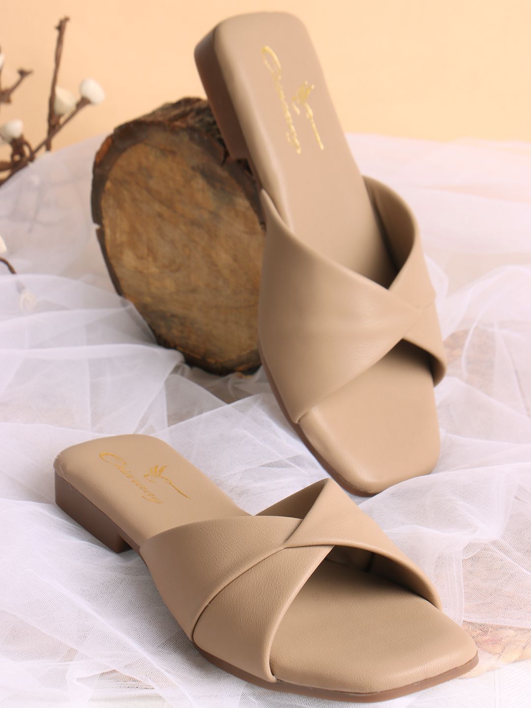 CHINRAAG Women Open Toe Flats with Bows