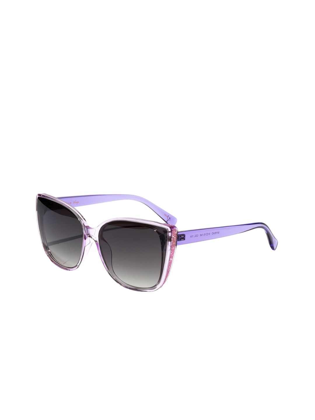 Vintage Women Oversized Sunglasses with UV Protected Lens Myriad Col 154-image-46