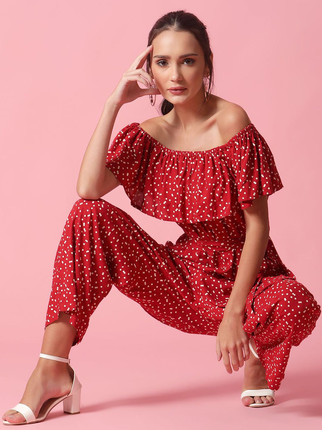 Shades of Sabi Off-Shoulder Printed Basic Jumpsuit-picture-31