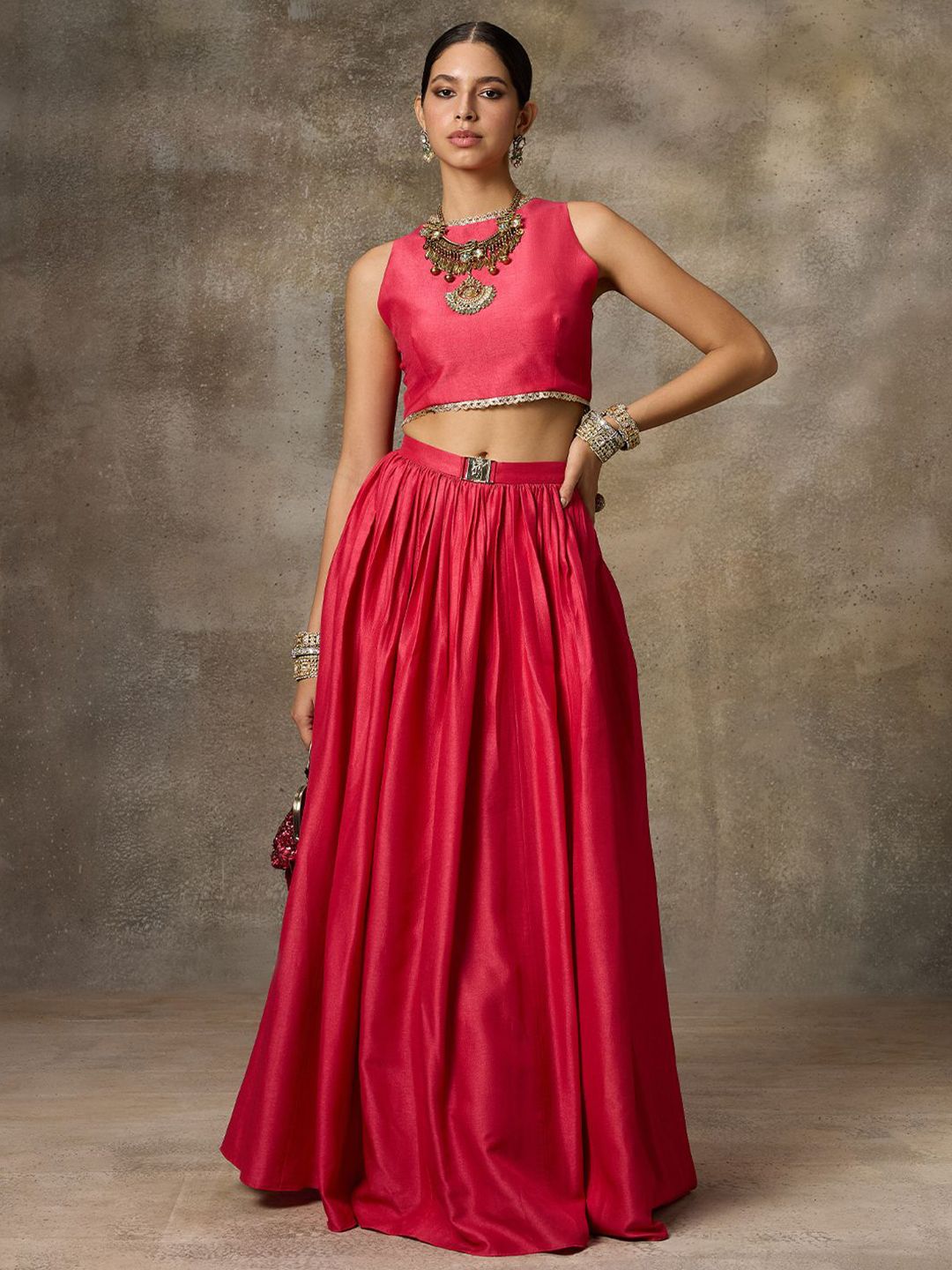 Rivaar By Rocky Star Ready to Wear Lehenga & Blouse-image-8