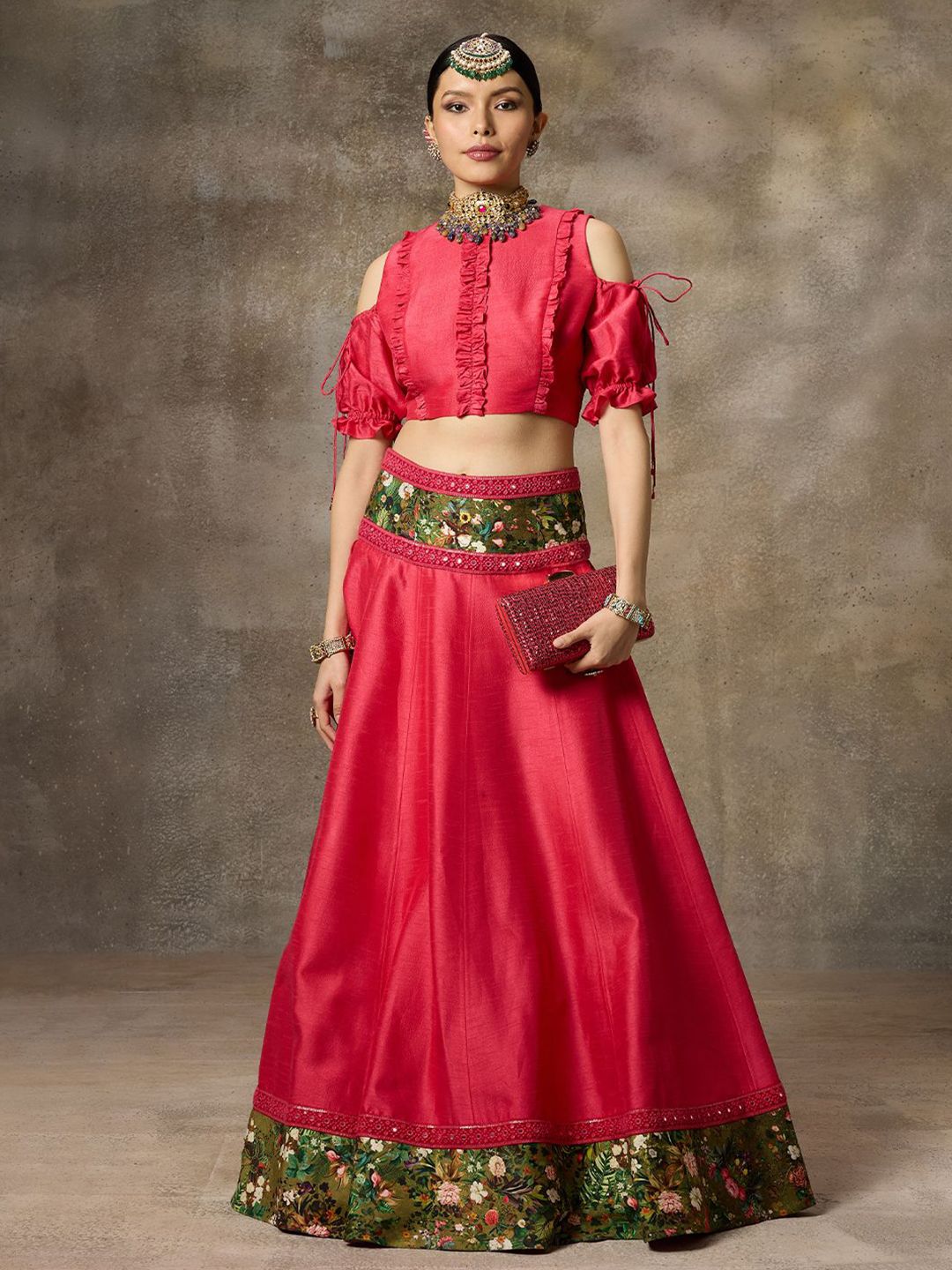 Rivaar By Rocky Star Ready to Wear Lehenga & Blouse-image-21