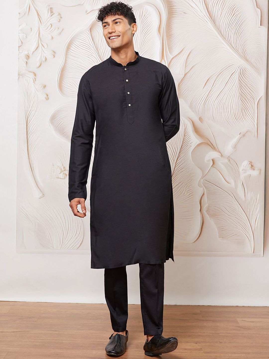 VASTRAMAY Men Regular Kurta with Pyjamas-picture-39