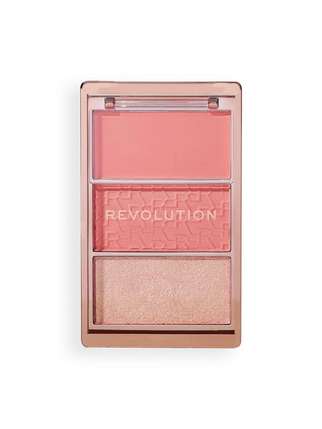 Makeup Revolution London Blush Icon Highly Pigmented Palette 9.8g - Authentic Peach-picture-12