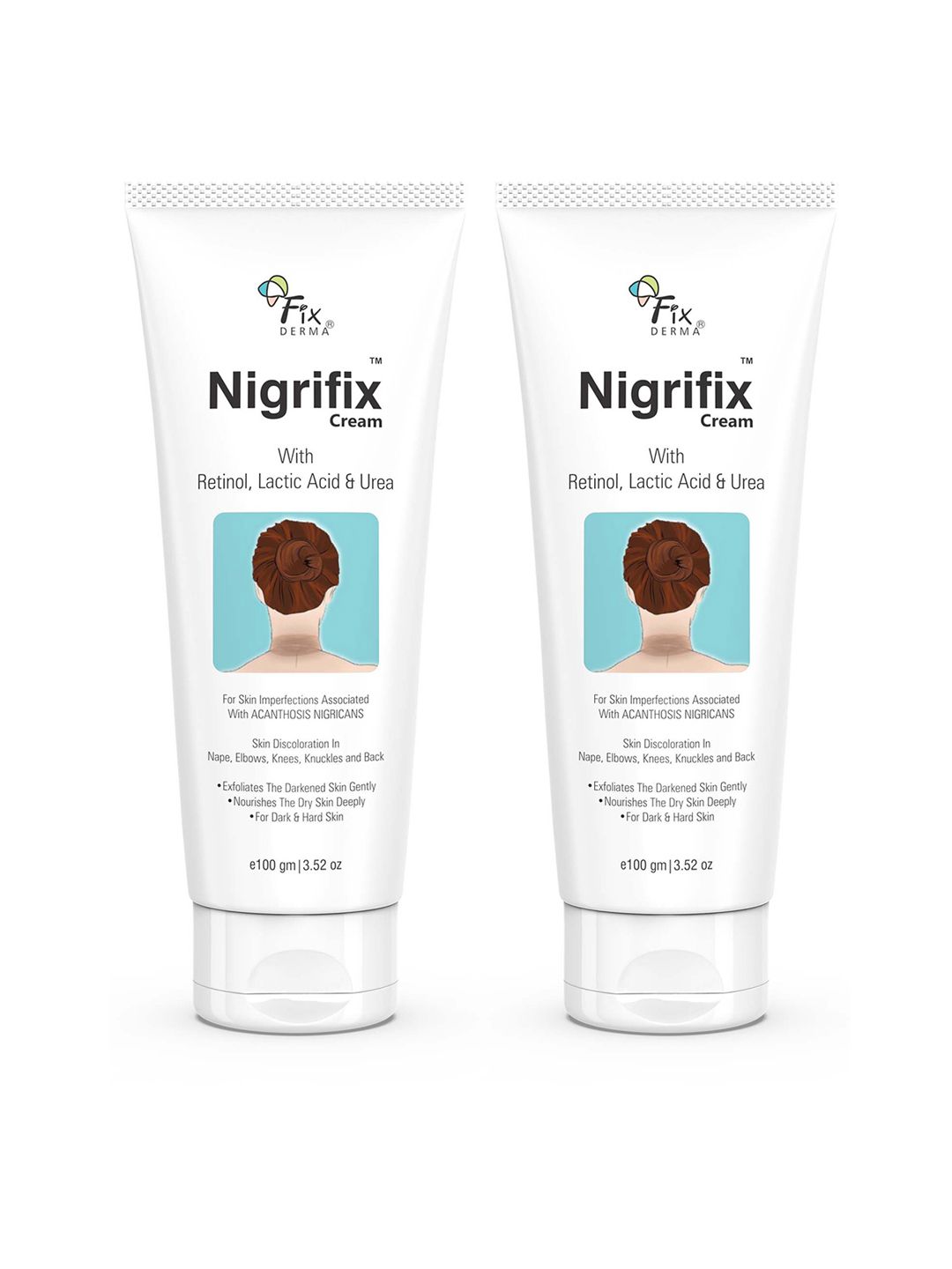 FIXDERMA 2-Pcs Nigrifix Cream for Acanthosis Nigricans for Dark Neck & Ankles - 100g each-picture-48