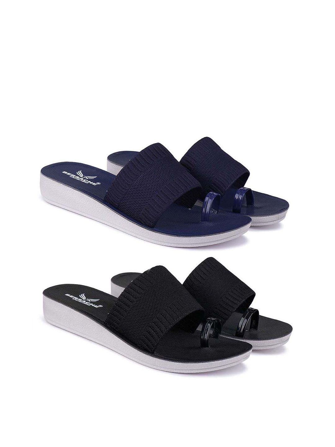 BERSACHE Women Set Of 2 Open Toe Flats-picture-39