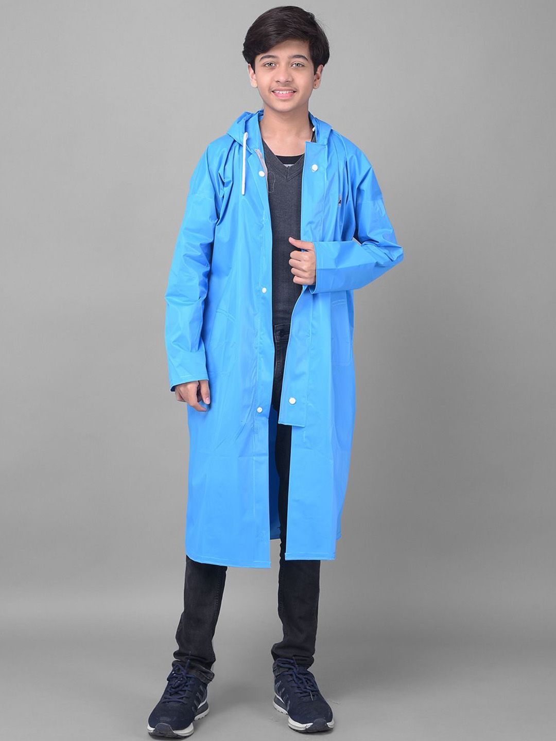 Dollar Kids Solid Rain Jacket-image-39