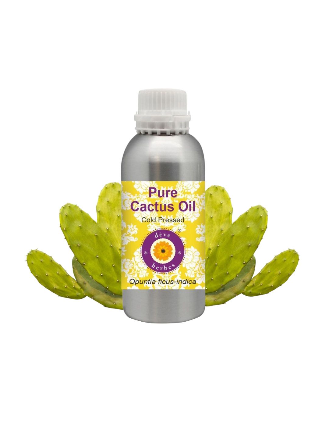 Deve Herbes Pure Cactus Oil Cold PressedFor Split Ends 1250 ml-image-38