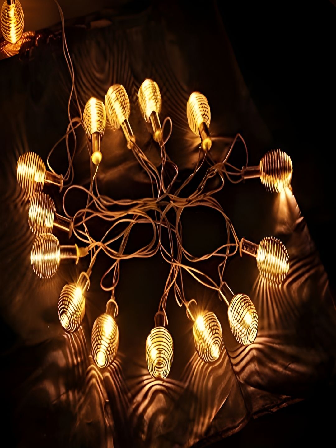 KAVYARA White LED Metal Fancy String Lights-picture-45