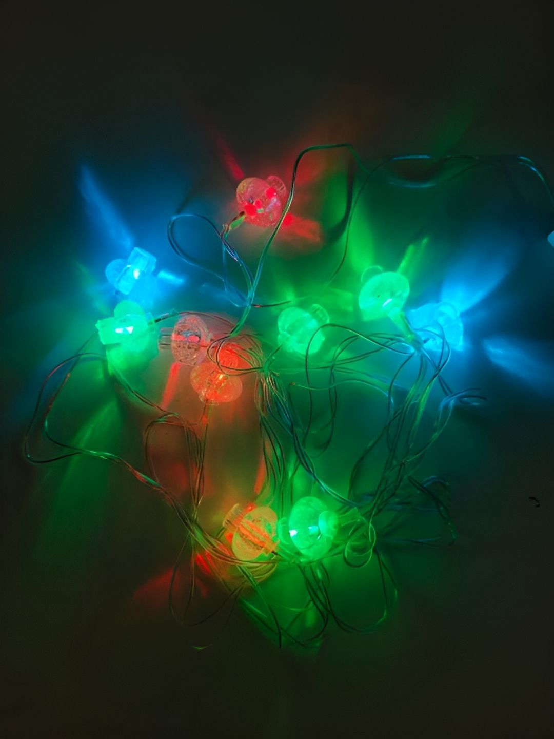 KAVYARA Blue & Pink Lantern Shape String Lights-image-27
