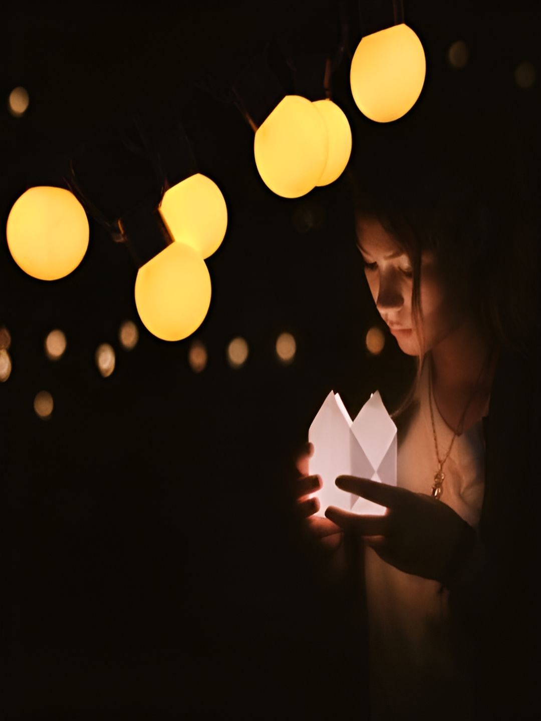 KAVYARA White Ball Shape String Lights-picture-44