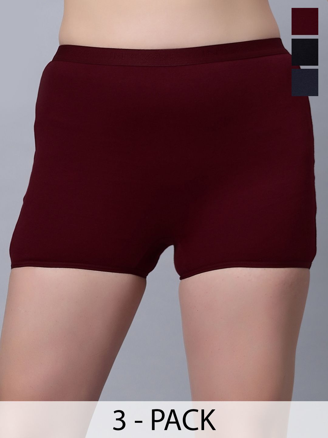 In Care Pack of 3 Boy Shorts Briefs ICLG-011_M Multicolour-picture-19